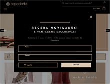 Tablet Screenshot of capodarte.com.br